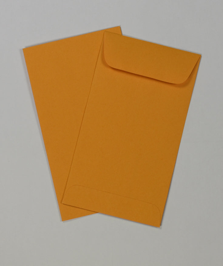 Two brown kraft envelopes.
